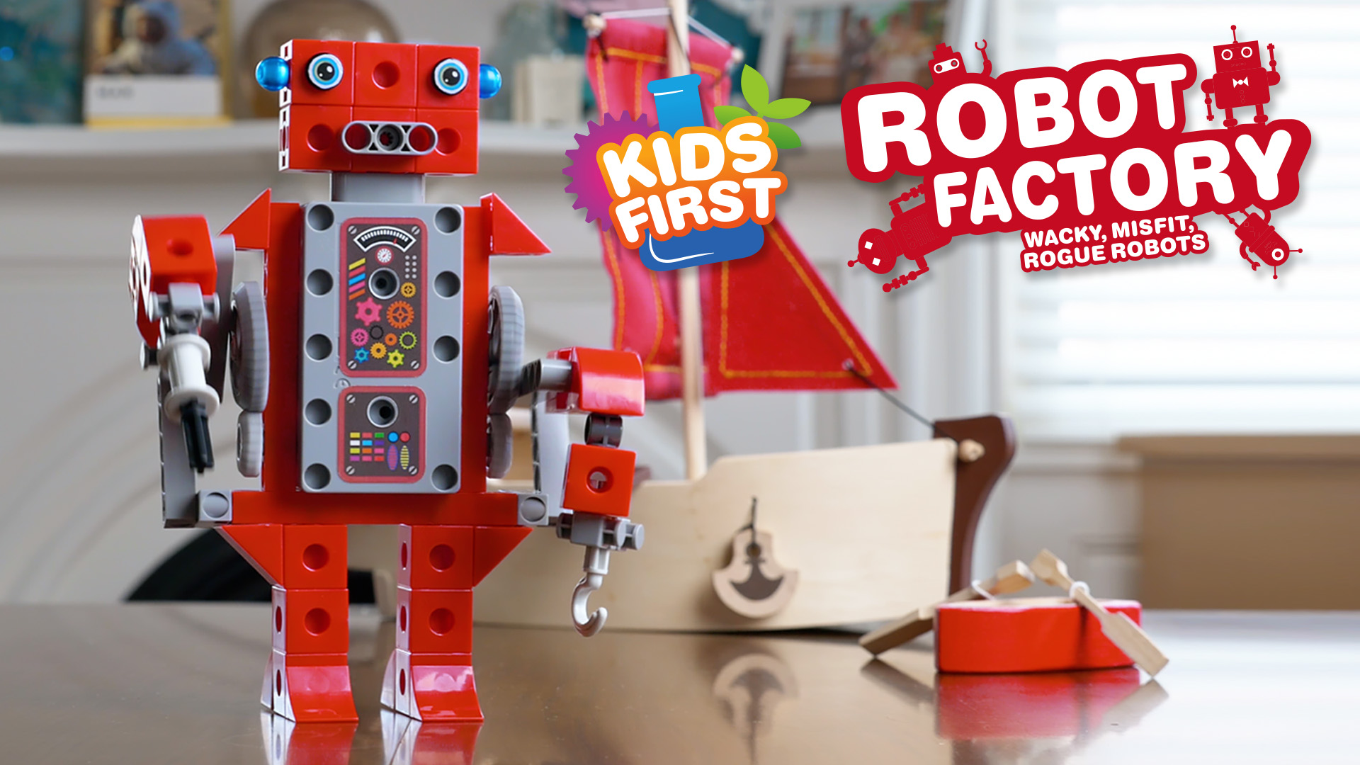 Amazon.com: Thames & Kosmos Kids First Robot Factory: Wacky